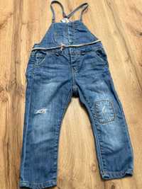 Salopeta denim ZaraBaby masura 86