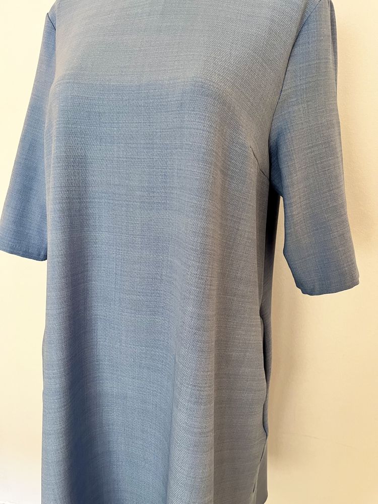 Rochie bleu de zi sau de ocazie