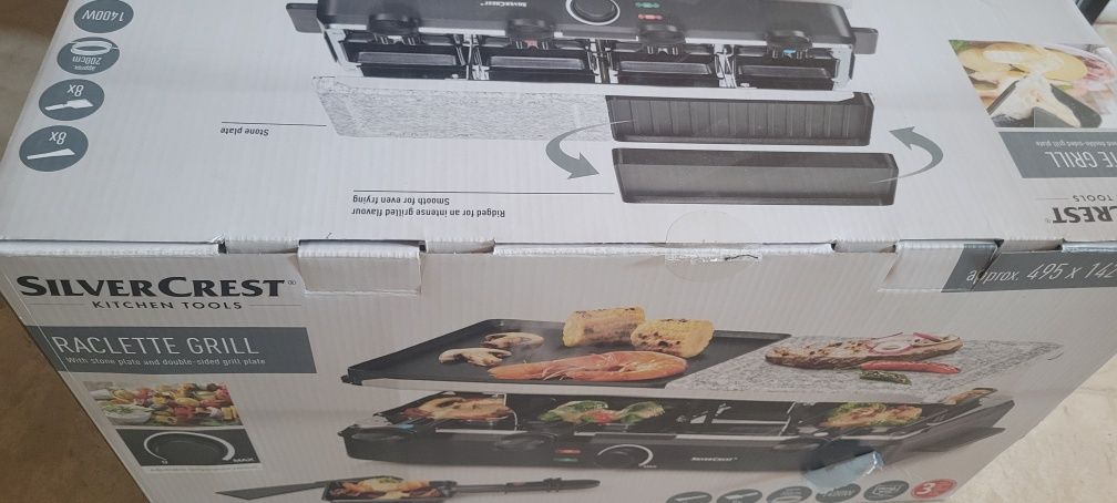 Raclette grill чисто нов
