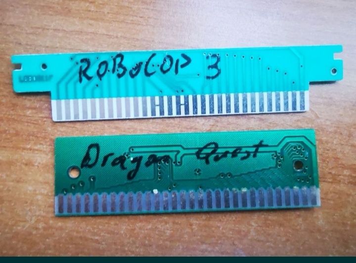 Casete Terminator Sega  Robocop 3 NHL Dragon Quest