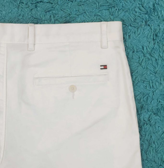 Pantaloni Tommy Hilfiger - Chino Flex White