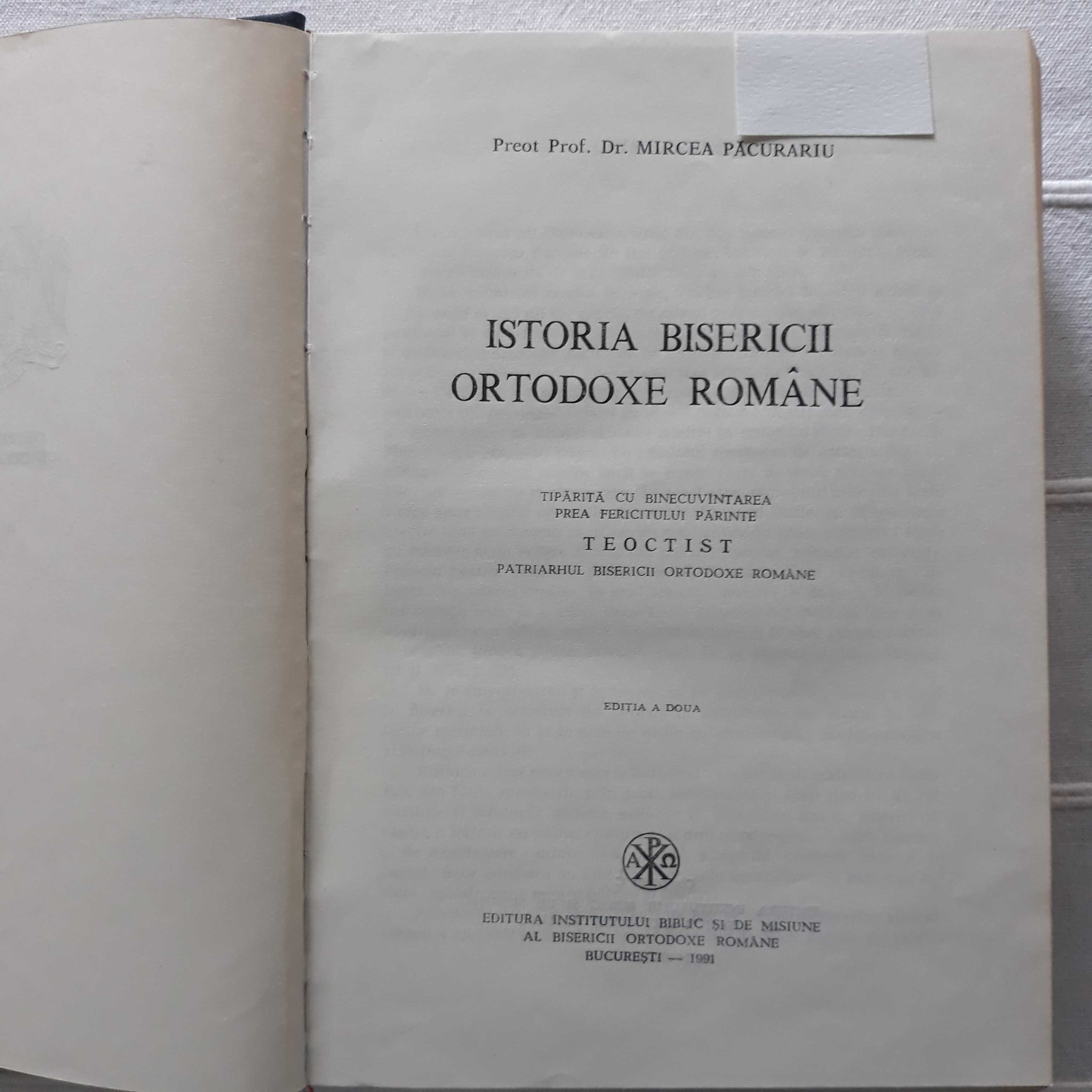 Istoria Bisericii Ortodoxe Române-Pr.Prof.Dr. Mircea Păcurariu