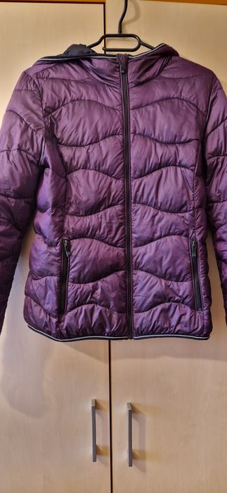 Geaca mov sidefat  marimea S