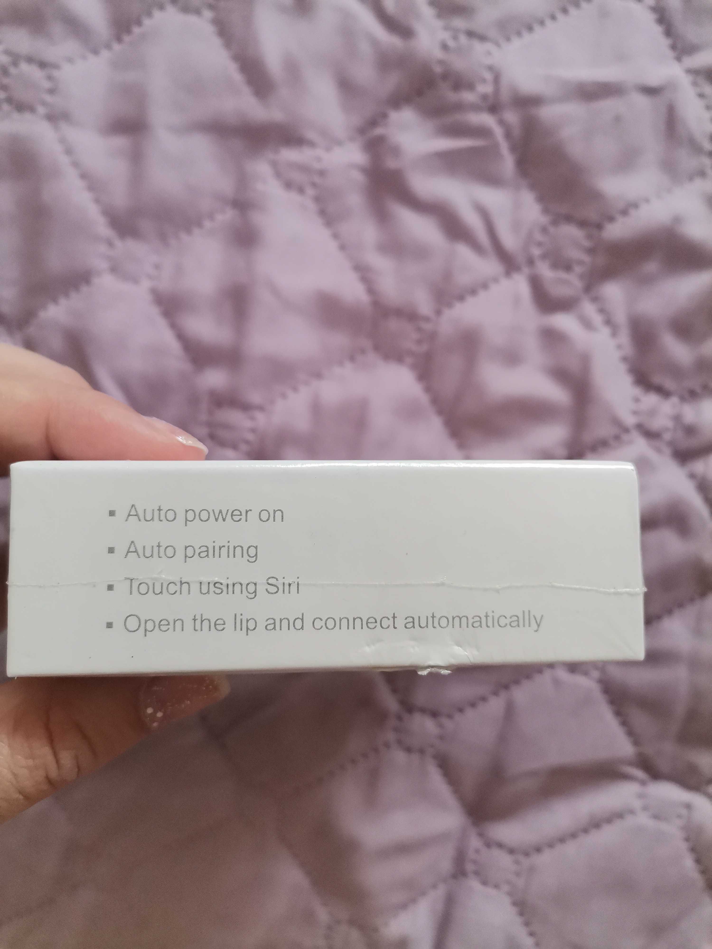 Безжични слушалки i12 TWS Bluetooth 5.0 с тъч контрол и 3D звук