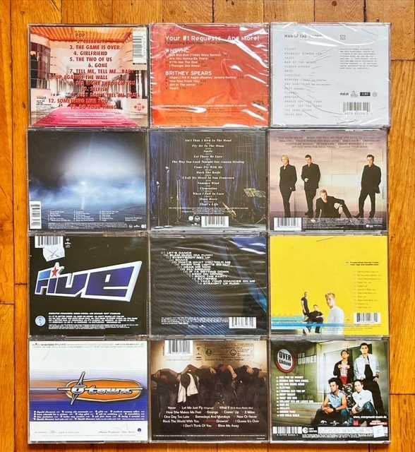 Lot CD orig: One Direction, Take That, East 17, Keating, Westlife,Five