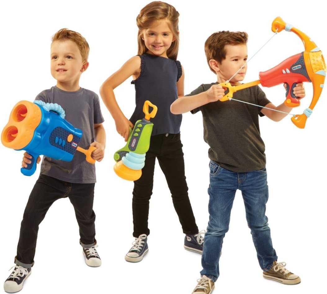 Моят първи Бластер с Меки Патрони Топки Пистолет Little Tikes