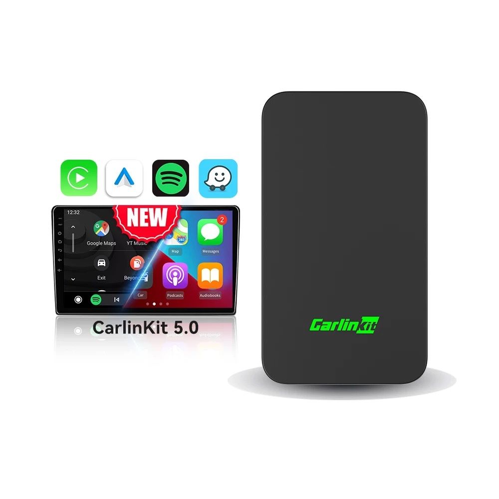 Безжичен Carlinkit 5.0 (2air) адаптер за автомобил Carplay и Android