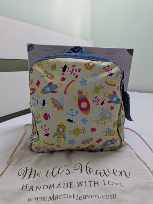 Раничка за ясла/детска градина - космос