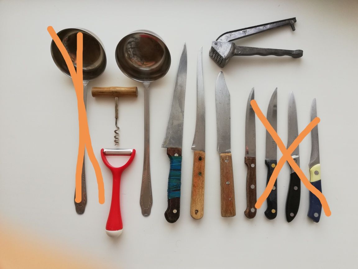 Ложки, вилки, ножи, поварешки и др. по договорным ценам
