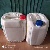 Ёмкости бочка канистры пластик 20 л для молока и воды питьевой родник