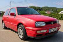 Volkswagen Golf III, 1998, 1.4 benzină + GPL, coupe