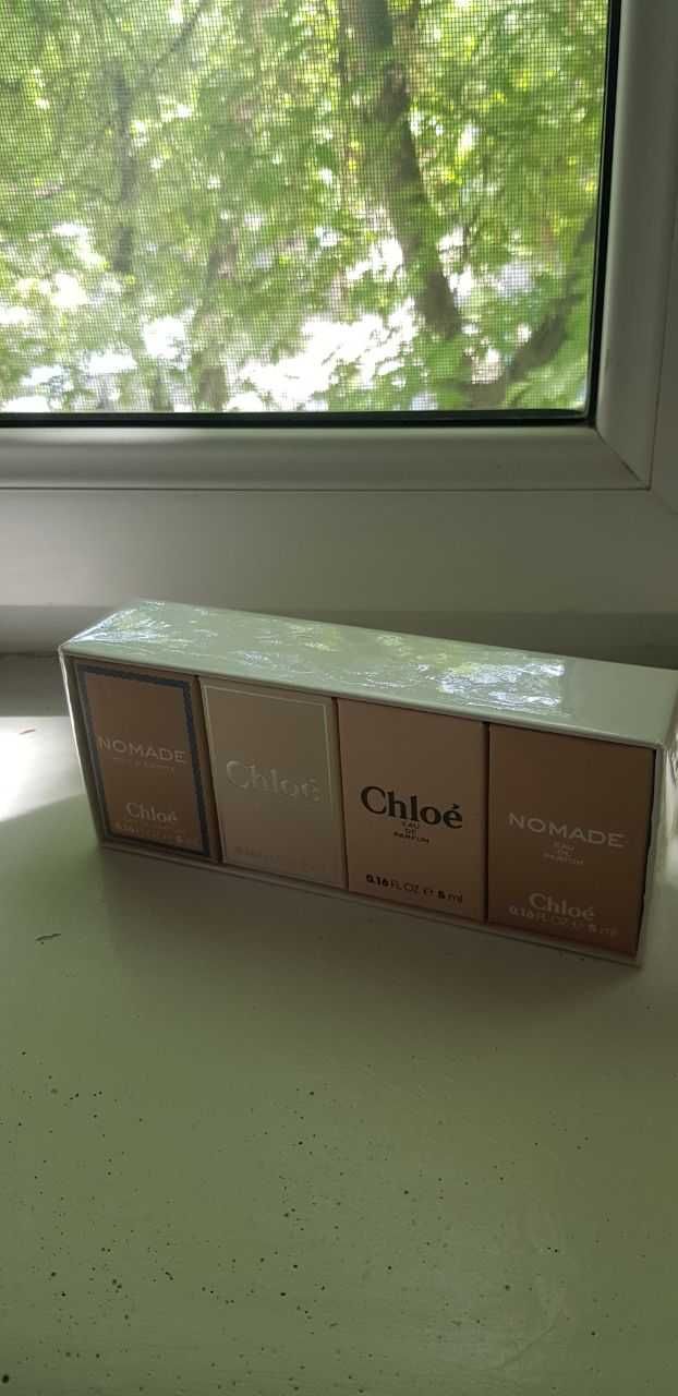 CHLOE Les Parfums Miniature Set, 4 x 5 мл, набор миниатюр.