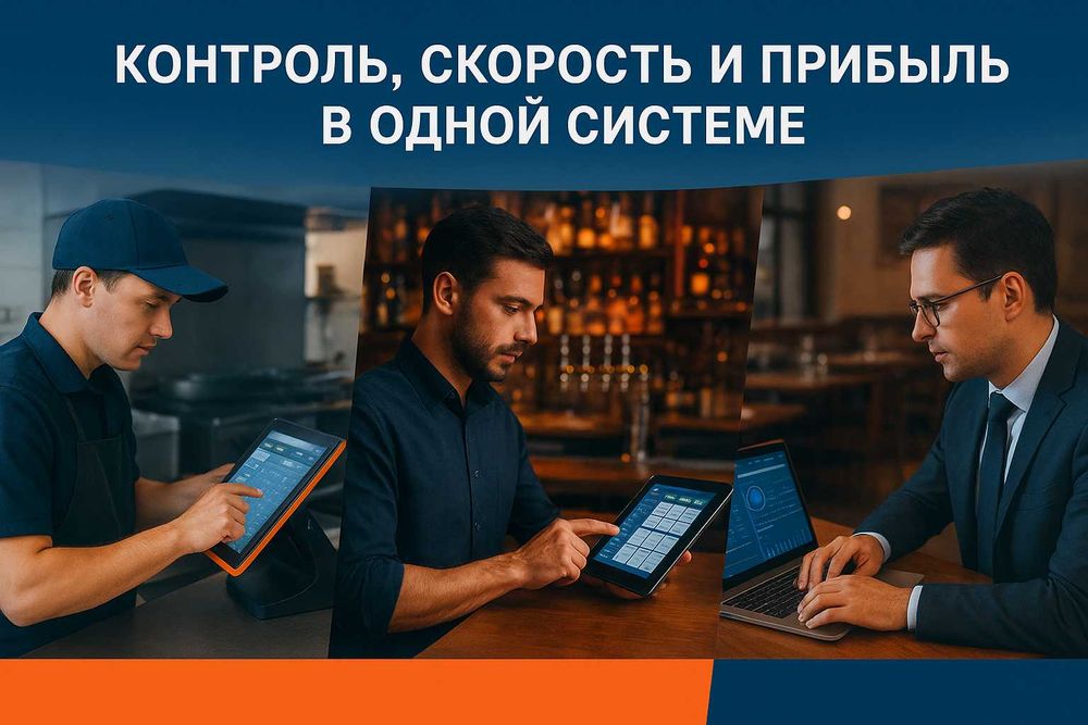 Автоматизация Баров, Ресторанов, Fast Food.