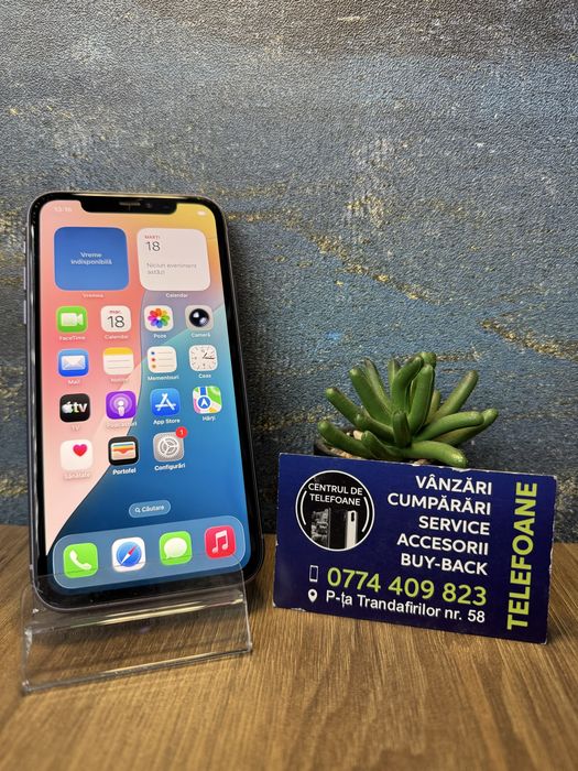 Iphone 11/128Gb/Garantie 2Ani Centrul de Telefoane/Rate