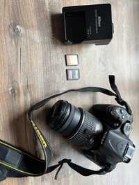 Nikon DSLR D5200 + Obiectiv 18-55 + Geanta + 2 Carduri