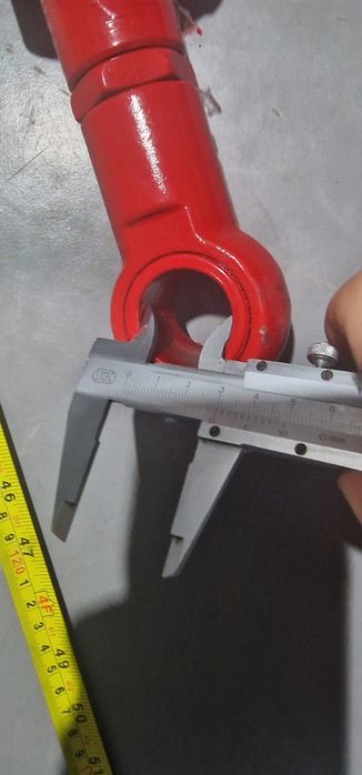 Cilindru hidraulic 1100 mm închis deschidere 800 mm tija 40 mm Diametr