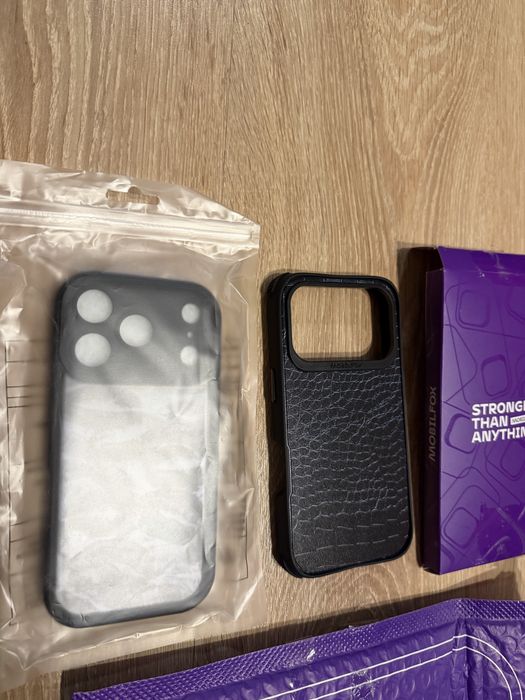Husă case telefon iPhone 17 pro nouă full box