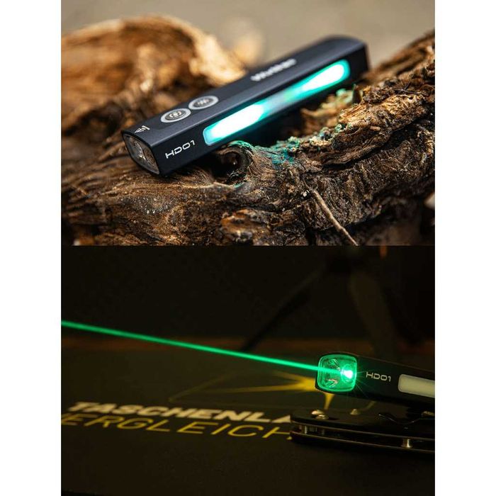 Lanterna multifunctionala HD01 - Laser incarcare  USB Type-C