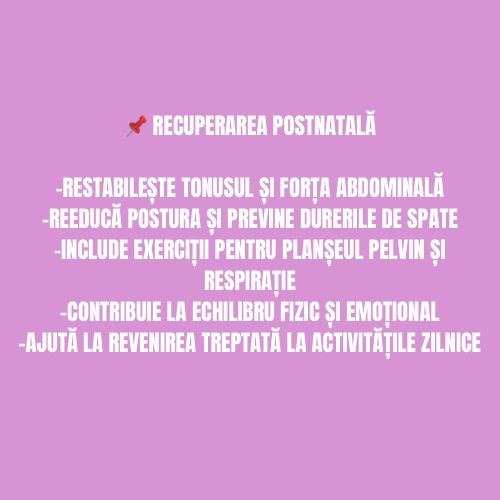 Kinetoterapie exclusiv pentru femei si copii