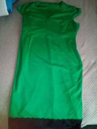 rochie L verde cu dantela