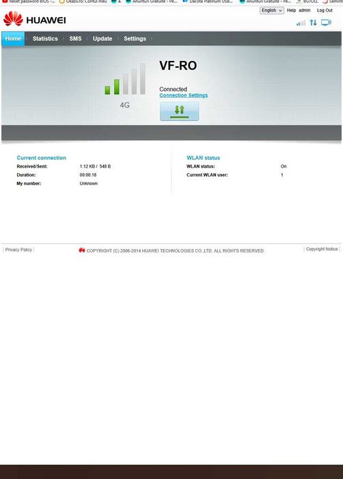 Modem 4G HUAWEI e5180s-22 Cube Router LTE 150Mbps 800/1800/2100/2600