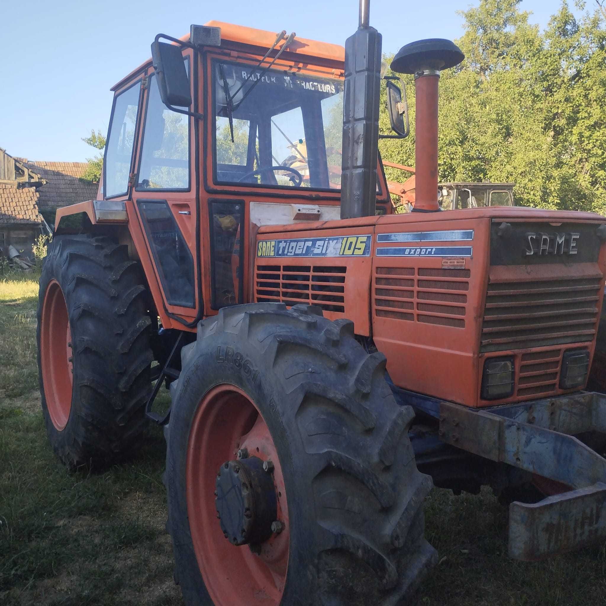 Tractor Same Tiger Six 105, 4x4, 105 CP