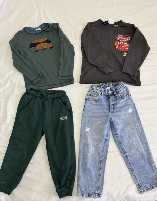 Дрехи за момче Zara и H&M 110