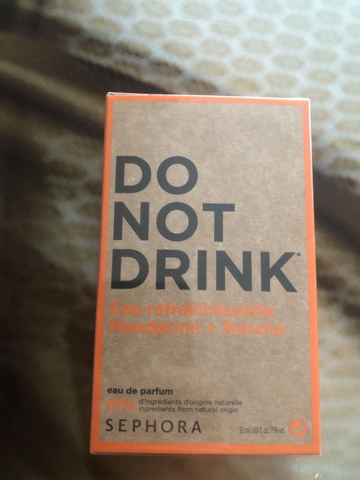 Parfum nou sigilat Sephora Do not drink Mandarine si Matcha 50 ml