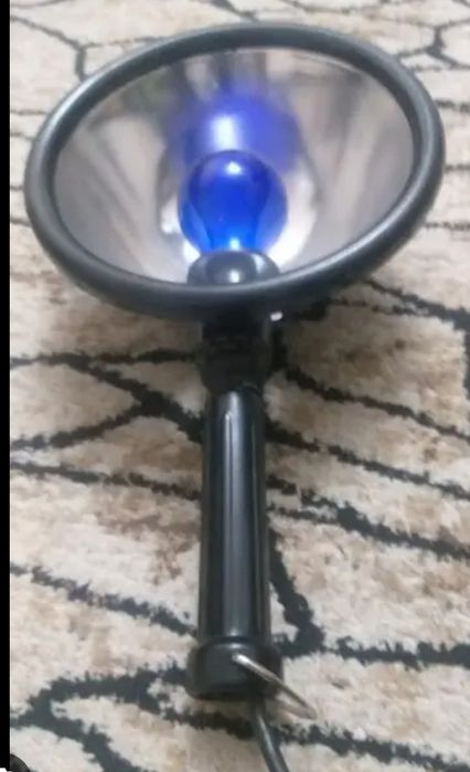 Рефлектор, лампа Минина, синяя лампа