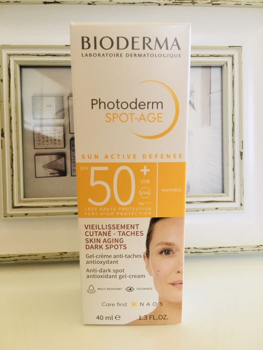 Bioderma Photoderm Spot-Age Слънцезащитен крем за лице срещу петна и б