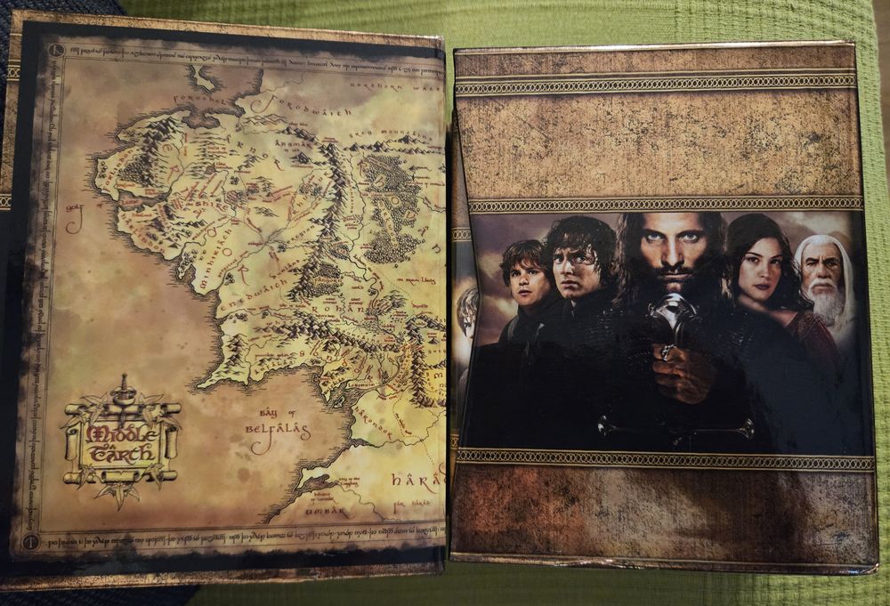 The Lord of the Rings - extended edition - colecție - blue ray