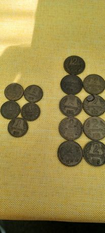 Монети 1 и 2 ст.1974г.