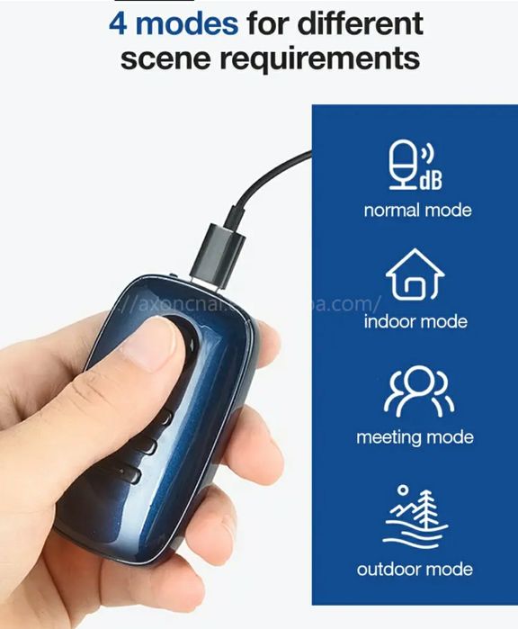 Карманный цифровой слуховой аппарат для III-IV степени потери слуха