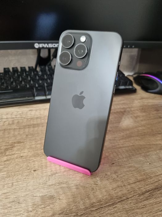 Iphone 15 pro max 256gb black titanium