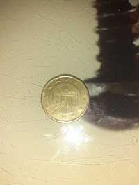 Moneda 20 de euro centi