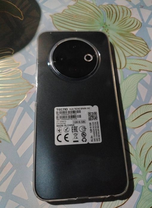 Новый Tecno spark 30c 128гб