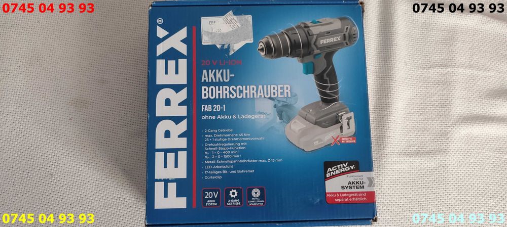 filetanta bormasina FEREX FAB 20-1 noua se vinde ca in poze