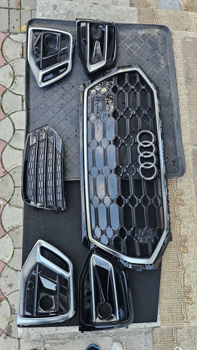 Grila s line, ceasuri, eleron, tapiterii portiere audi Q5 Fy 80a