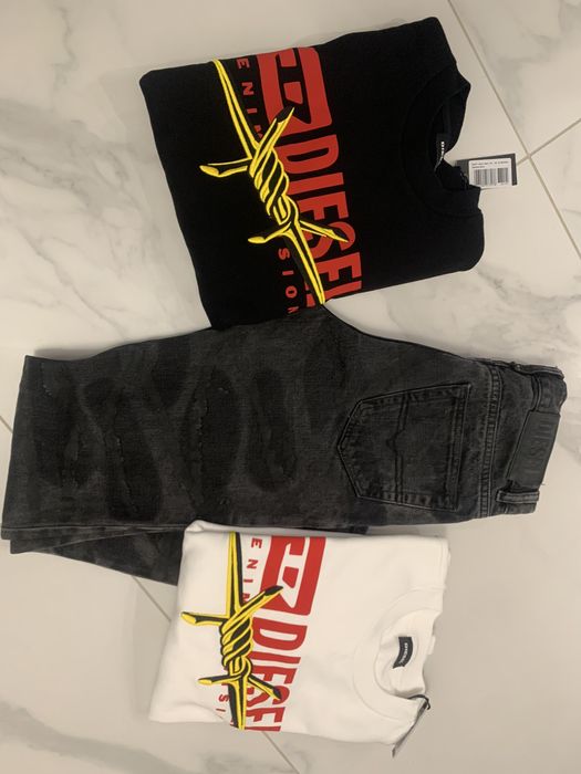 Лот от оригинални маркиви дрехи Disel за дете 12 години ръст 146-152