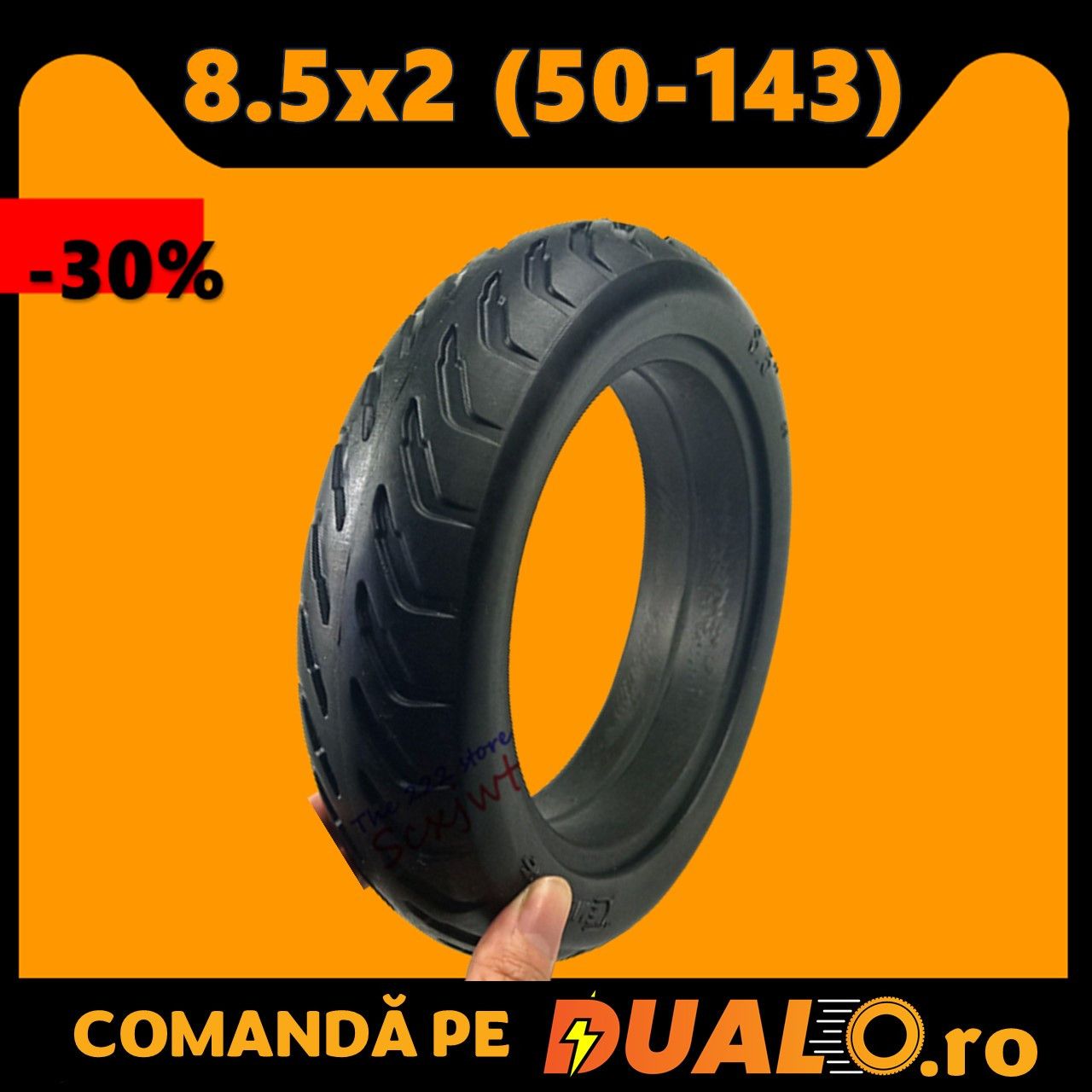 Cauciuc Plin Zero 9/8 8.5x2 (50-134) QuickVolt 8 si 9 Trotineta