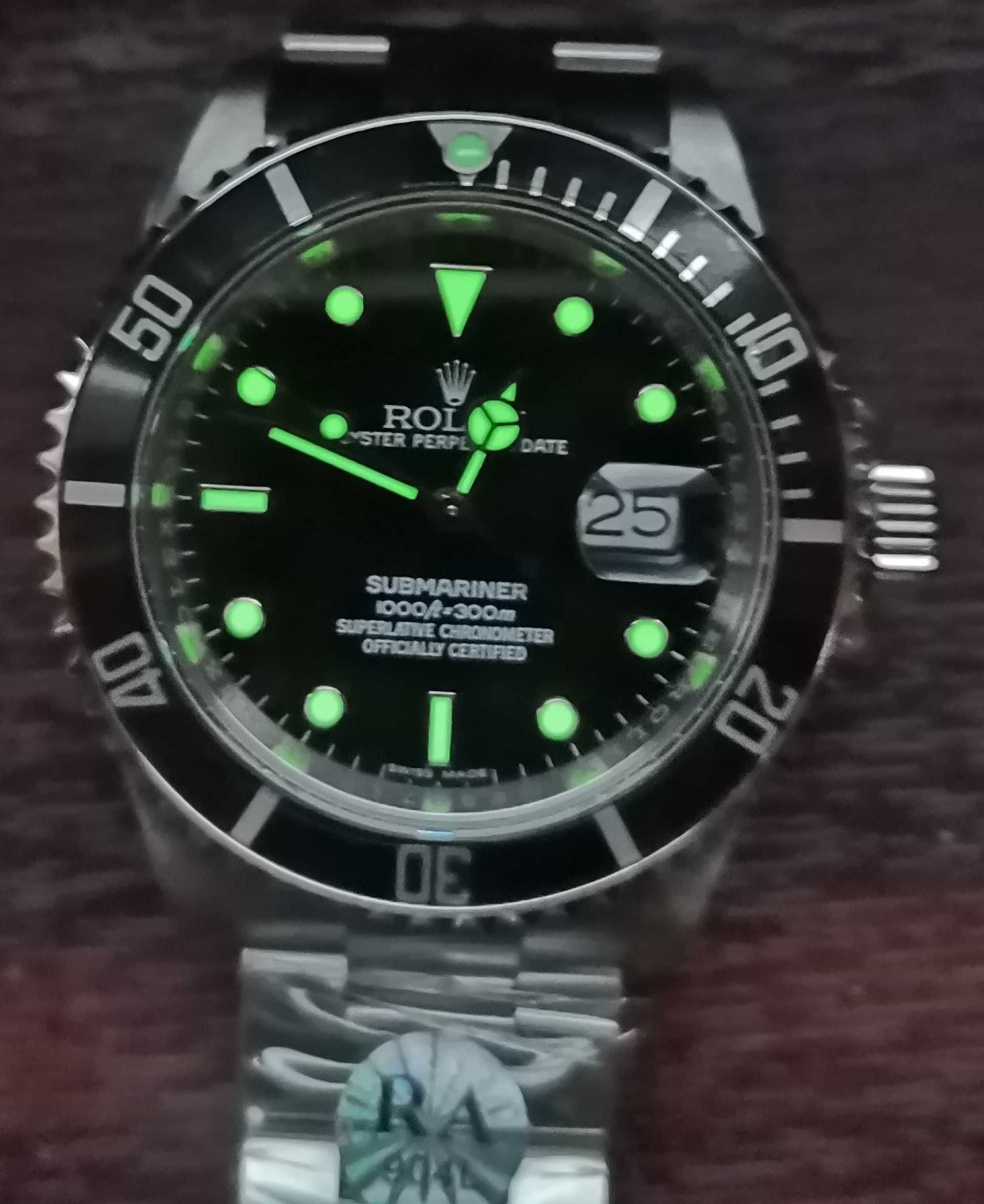 Rolex Submariner 40mm VINTAGE 16610LN 904L Black RAF 3135