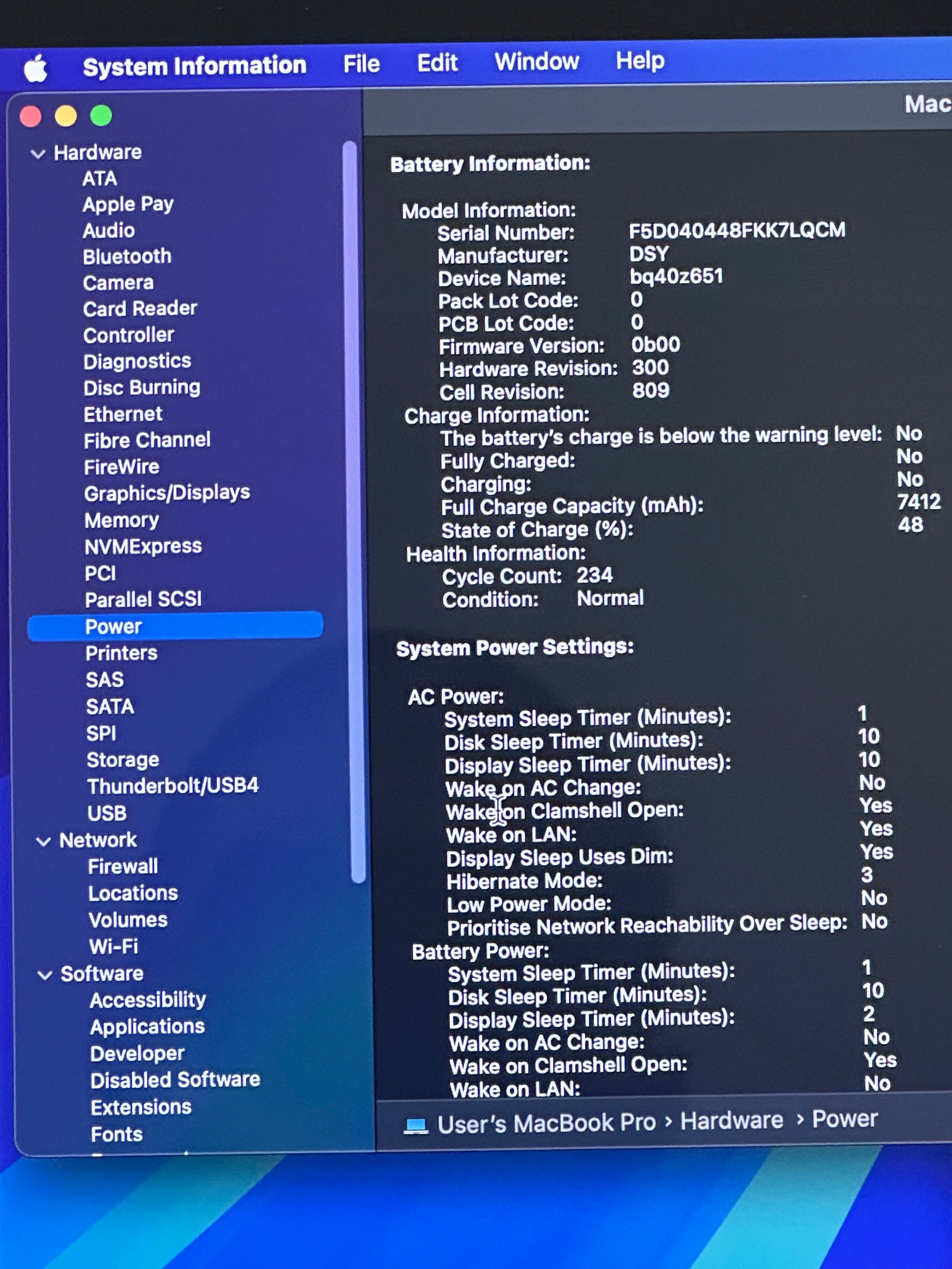 Apple MacBook PRO /16inch / A2141 / i9 , 64ram , 2TB ssd , AMD 5500m