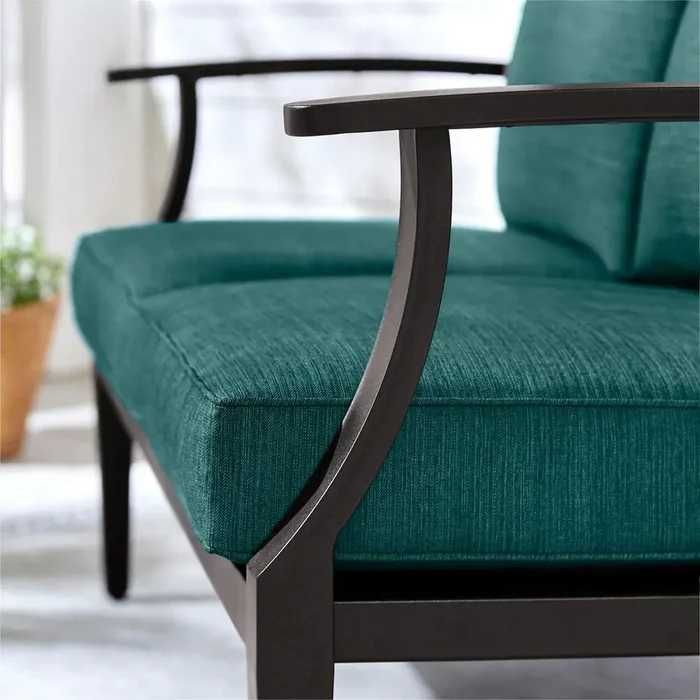 Set mobilier gradina/terasa 2 fotolii rotative canapea și masa MODICA