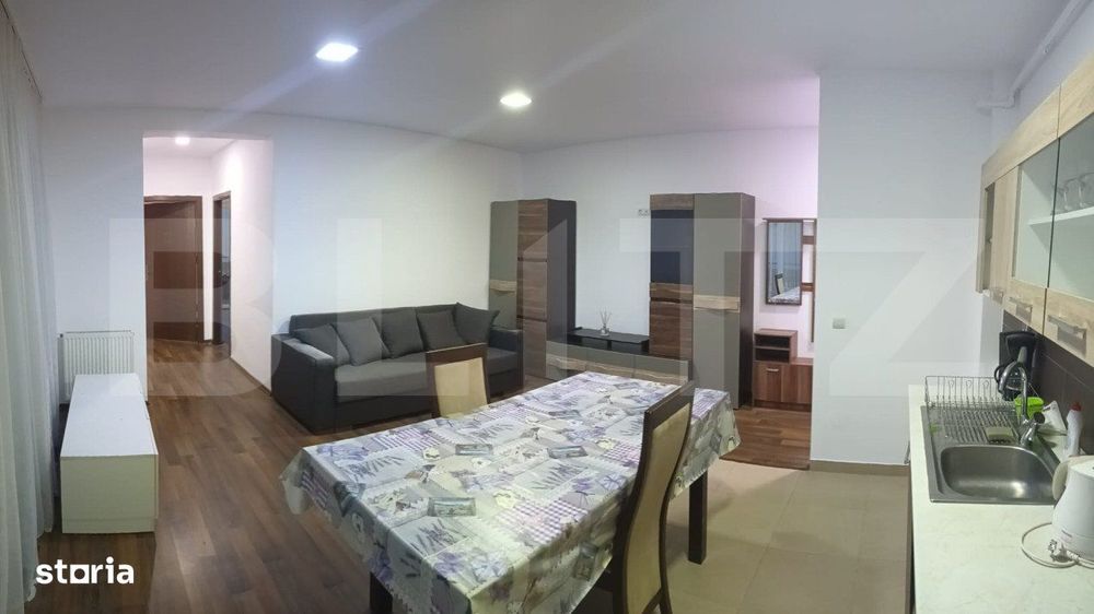 Apartament de 3 camere, mobilat/utilat