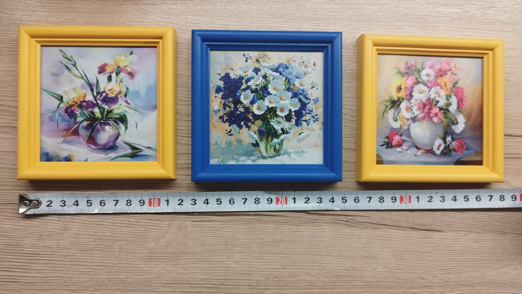 Картини цветен сет 12х12 см