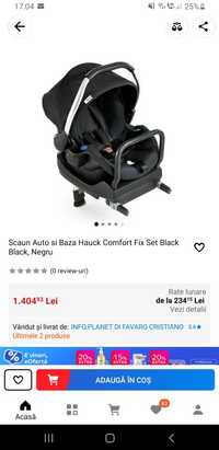 Scaun auto 0-13 kg cu isofix