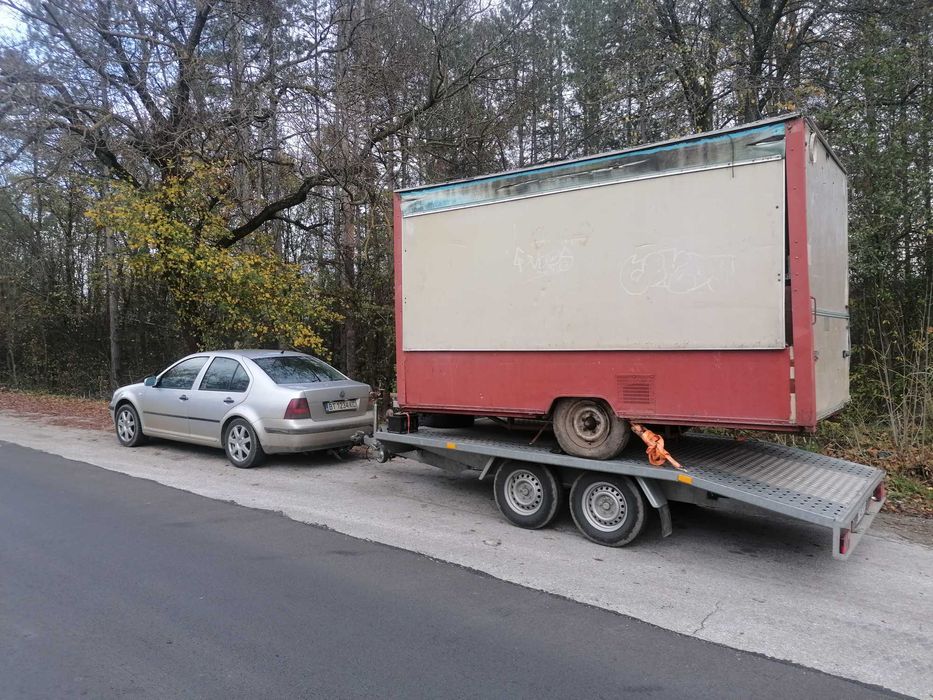 Денонощна Пътна помощ 24/7            платформа, ремарке транспорт