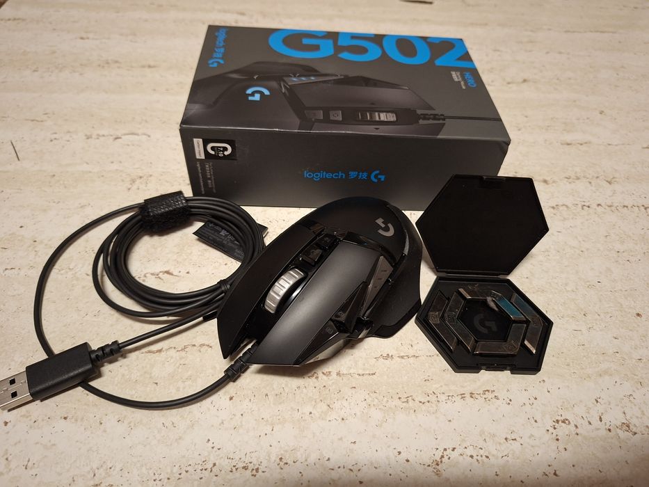 Mouse gaming Logitech G502 Hero ca  nou, 3 zile de utilizare