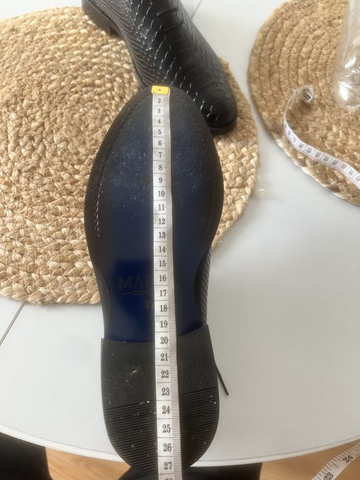 Pantofi piele negri noi