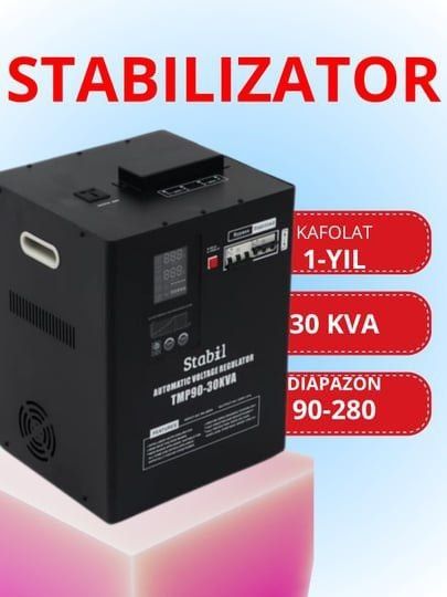 Stabilizator стабилизатор stabilzatr tmp 30-kva 90v-280v